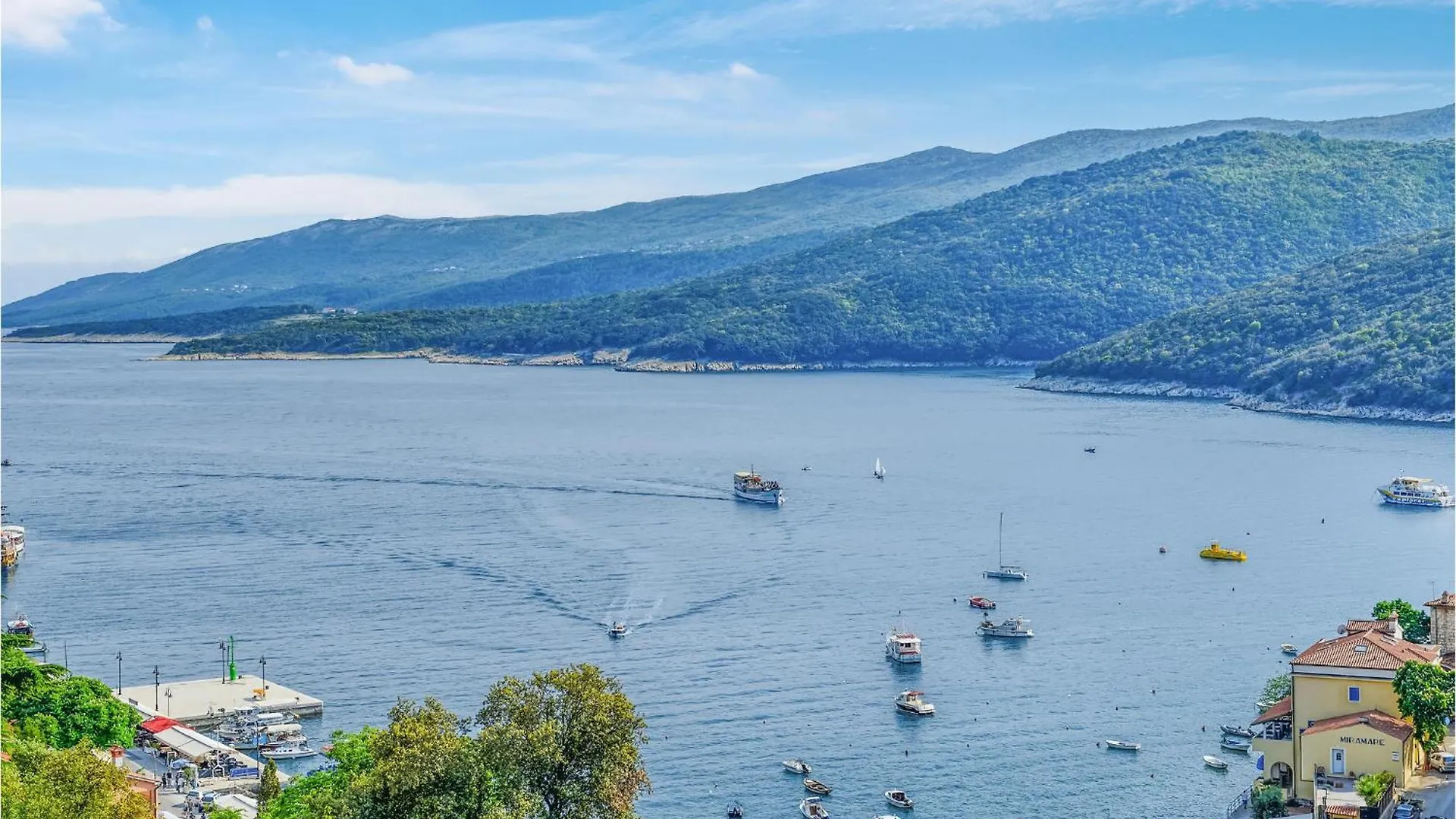 Beautiful Home In Rabac With House Sea View 0*,